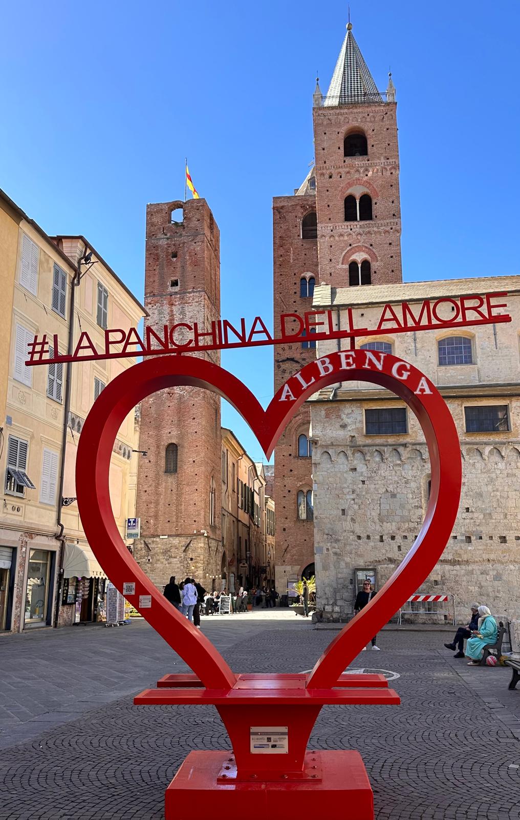 Panchina Amore Fior d'Albenga